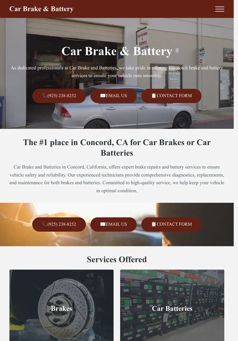 CAR BRAKE & BATTERY 2