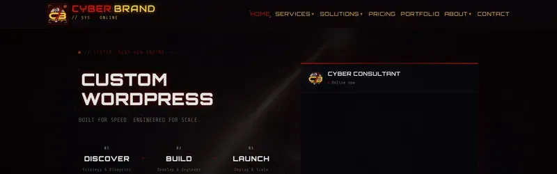 Next-Gen portfolio screenshot 1
