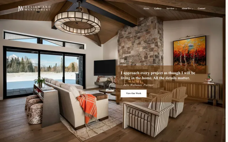 WordPress portfolio screenshot 1