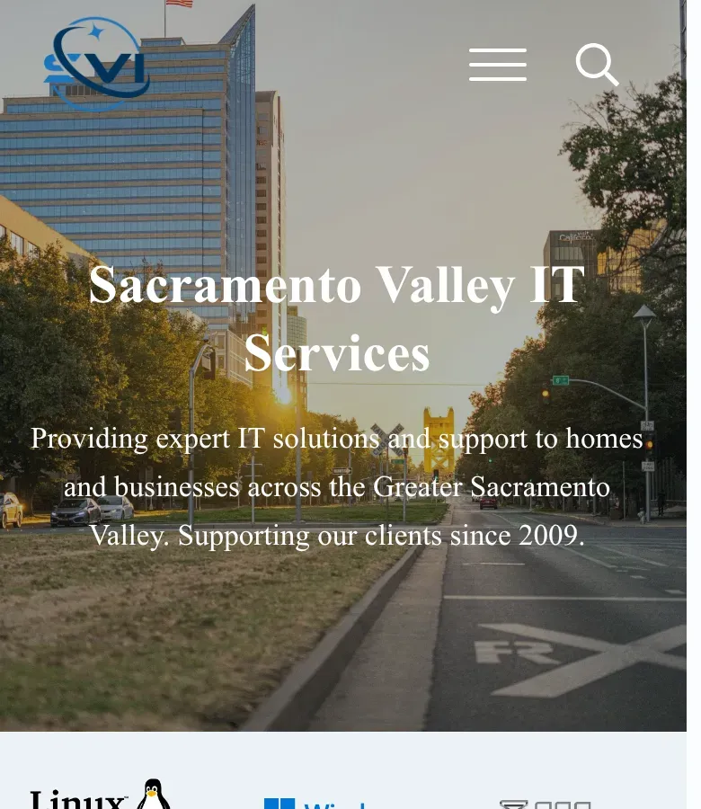 SACRAMENTO VALLEY IT 3